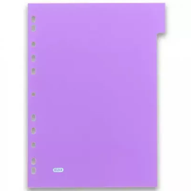 Przekładki Elba Oxford 400005445 — A4 polipropylen (PP), różne kolory, 6 sztuk, 227×300 mm