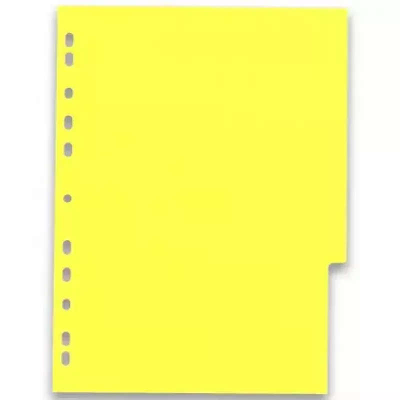 Przekładki Elba Oxford 400005445 — A4 polipropylen (PP), różne kolory, 6 sztuk, 227×300 mm