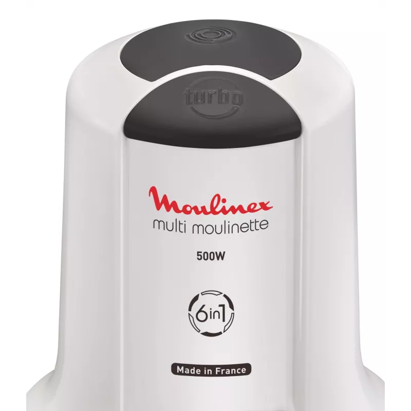 Elektryczny siekacz do żywności Moulinex AT7231 0,5L 500W Biały