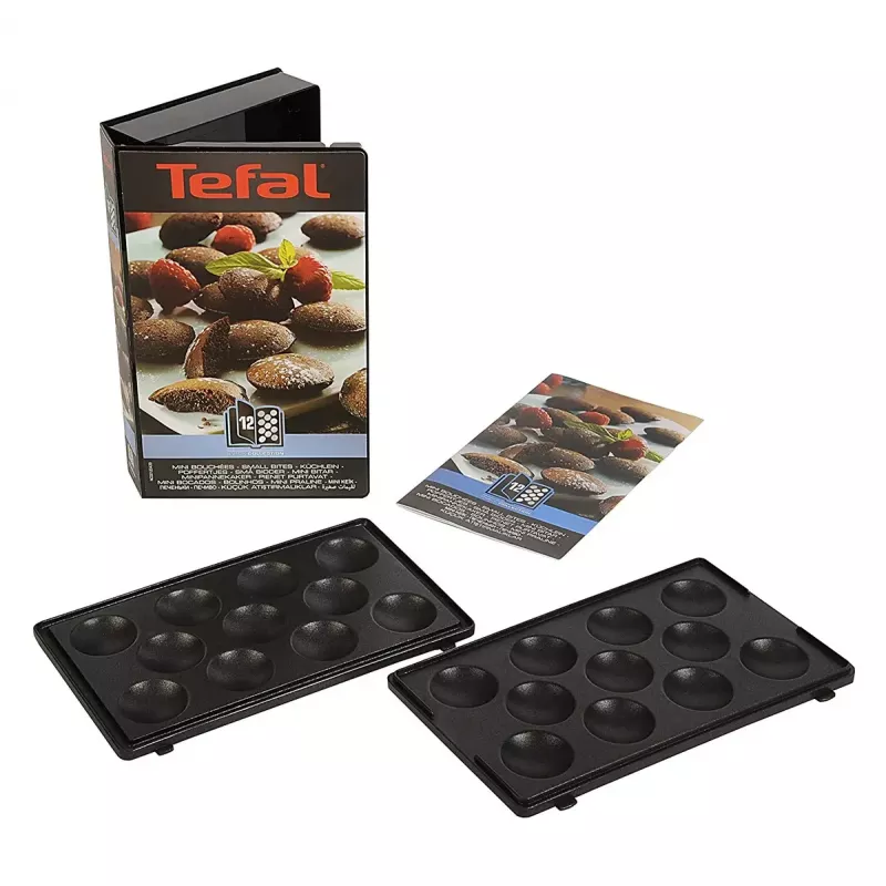 Płyta zamienna do Tefal Snack Collection SnackTime XA801212 — 242×155×44 mm, opakowanie 2 szt.