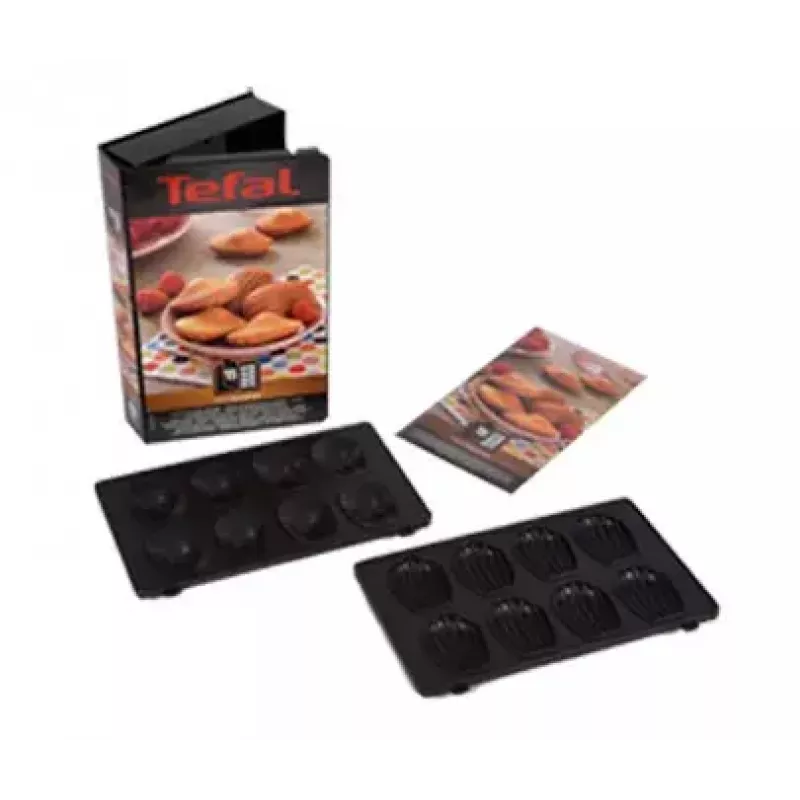 Płyta zapasowa Tefal XA801512 czarna do Snack Collection, 242×155×44 mm, 2 szt.
