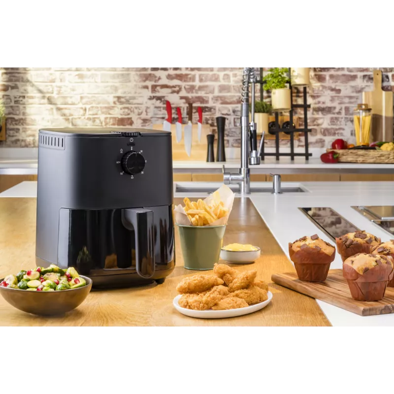 Tefal Easy Fry EY1308 Pojedyncza 3.5 L Wolnostojąca 1030 W Frytownica na gorące powietrze Czarny
