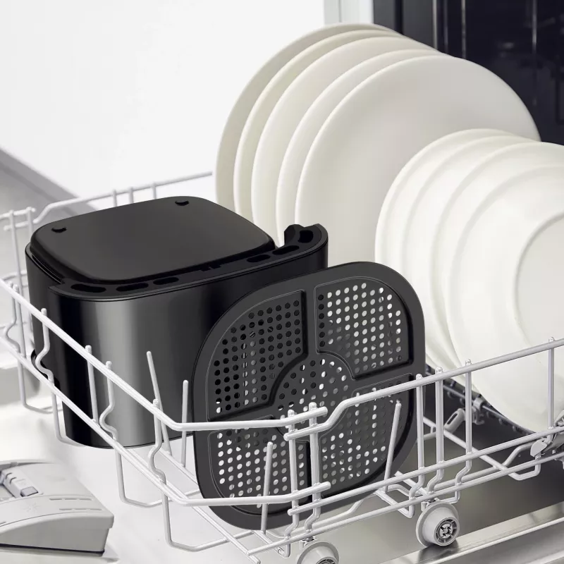 Tefal Easy Fry EY1308 Pojedyncza 3.5 L Wolnostojąca 1030 W Frytownica na gorące powietrze Czarny