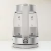 Tefal Glass Kettle KI605B30 czajnik elektryczny 1,7 L 2200 W Szary, Srebrny, Przezroczysty