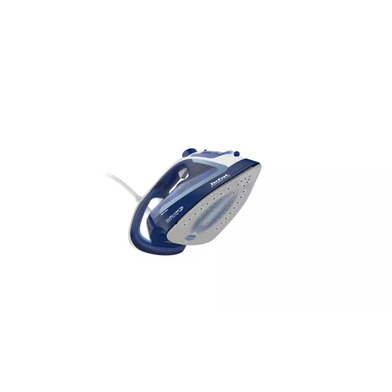 Tefal EasyGliss Plus FV5735 żelazko Żelazko suche i parowe stopa Durilium 2500 W Niebieski, Biały