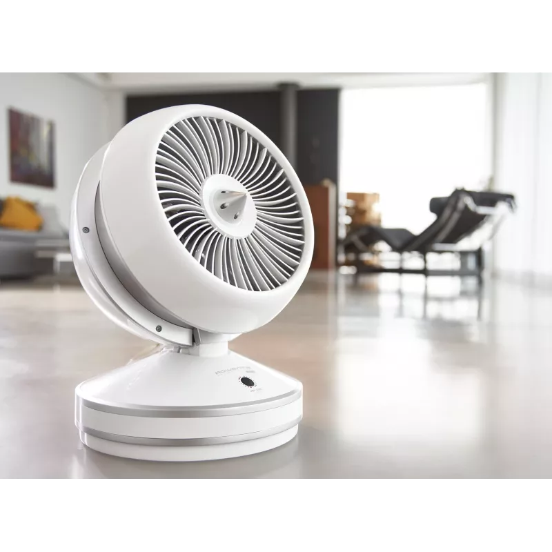 Rowenta HQ7152 Elektryczny termowentylator do użytku wewnętrznego, biały, srebrny