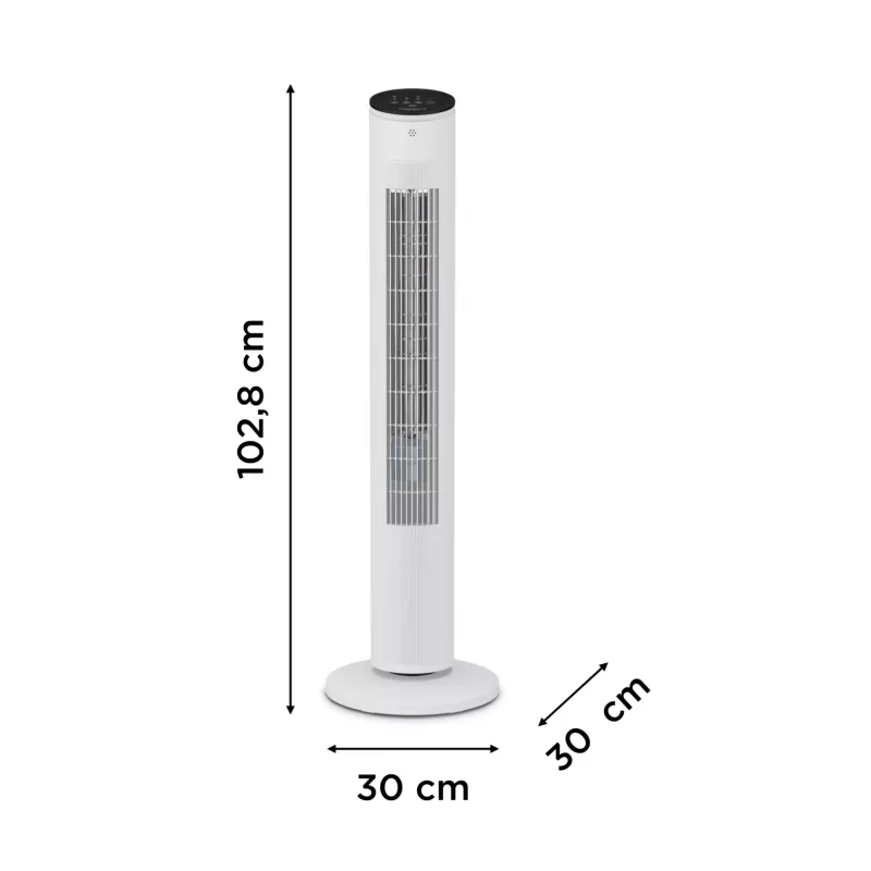 Wentylator wieżowy domowy Rowenta Eole VU6871 Biały 40W AC 220-240V