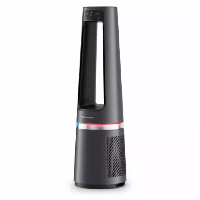 Oczyszczacz powietrza Rowenta Eclipse 3-in-1 Connect QU5072 do 50 m², 130 m³/h, 62 dB, srebrny