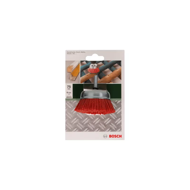 Bosch 2 609 256 525 szczotka druciana/szczotka tarczowa Szczotka garnkowa 7,5 cm