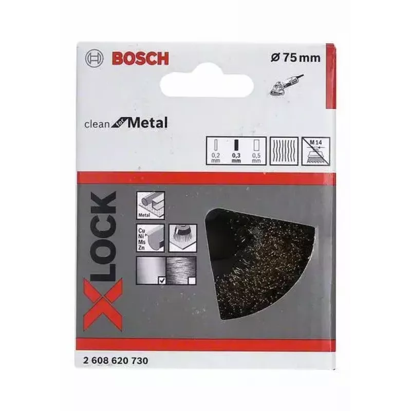 Bosch 2 608 620 730 akcesorium do szlifierki kątowej Szczotka kubkowa