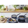 Uniwersalna patelnia Tefal Healthy Chef G15004 Okrągła 24 cm Szara
