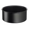 Zestaw garnków Tefal Ingenio L76391 — aluminiowy zestaw mieszany, 4 szt. (rondle Ø16/18/20 cm) czarny