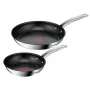 Zestaw patelni Tefal Intuition B817S255 — patelnie ze stali nierdzewnej 20 cm i 26 cm