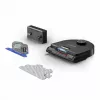 Robot odkurzający Rowenta X‑Plorer RR9465WH — bezworkowy, kształt D, pojemnik na kurz 0,35 l, czas pracy 120 min, litowo-jonowy, 97×325×335 mm, czarny