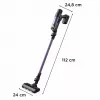 Rowenta RH6A31 2-w-1 odkurzacz pionowy Akumulatorowy Suchy Bezworkowy 140 W Czarny, Fioletowy