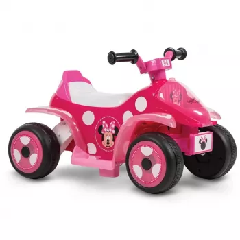 Elektryczny quad dla dzieci HUFFY Minnie mysz model 19075W — zasilany bateriami