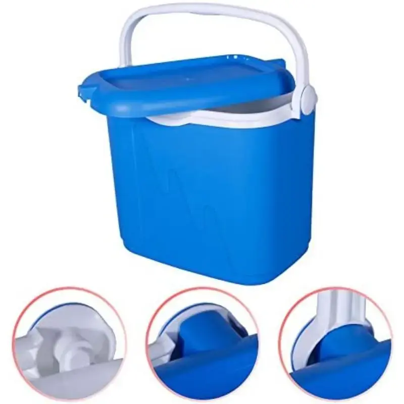 Lodówka turystyczna Keter High-rise 33 L — 49,8×33,3×41 cm, niebiesko-biała