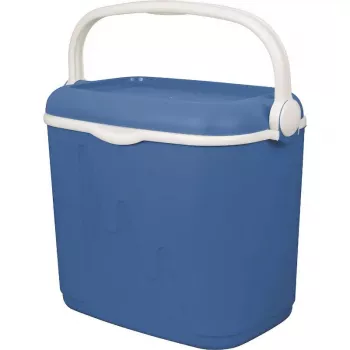 Lodówka turystyczna Keter High-rise 33 L — 49,8×33,3×41 cm, niebiesko-biała