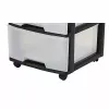 Szufladowa komoda Curver 0806770146 — 5 szuflad, po 20 L każda, czarna/półprzezroczysta, 37×39×100 cm