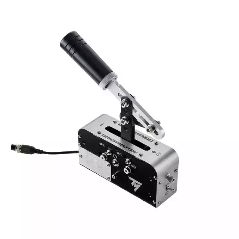 Hamulec ręczny Thrustmaster 4060306 USB Czarny Srebrny do PC PS4 PS5 Xbox