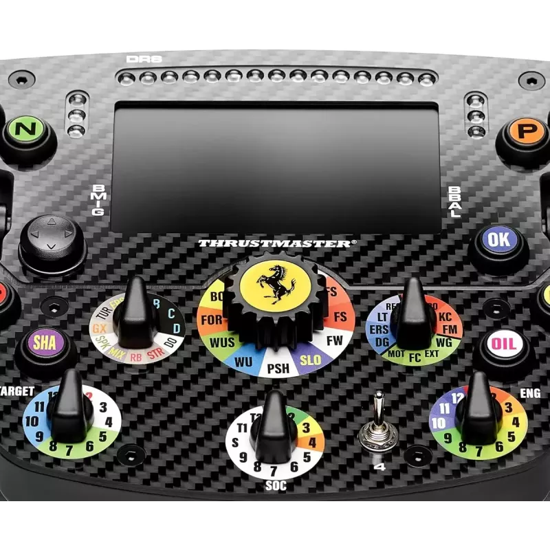 Kierownica wyścigowa Thrustmaster AddOn Ferrari SF25 Edition na KON/PC — oficjalna replika kierownicy Ferrari