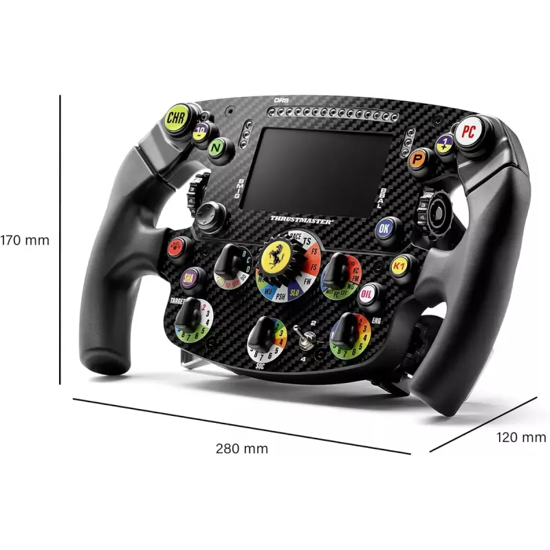 Kierownica wyścigowa Thrustmaster AddOn Ferrari SF25 Edition na KON/PC — oficjalna replika kierownicy Ferrari