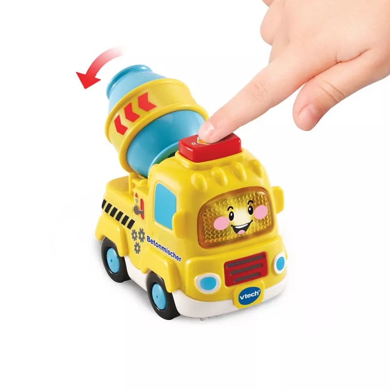 VTech Tut Tut Baby Flitzer Betonmischer, Pojazd, 1 rok(ów), AAA, Żółty