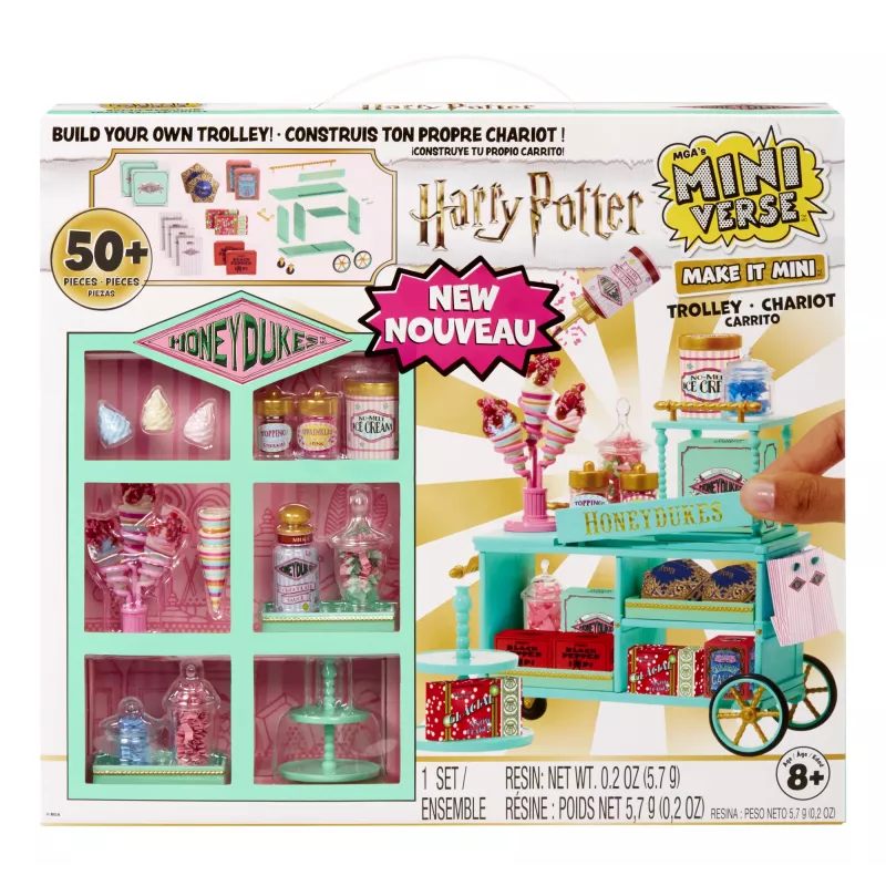 Miniverse Make It Mini Harry Potter Honeydukes Playset, 8 lat, Harry Potter, Wielokolorowy, Plastik