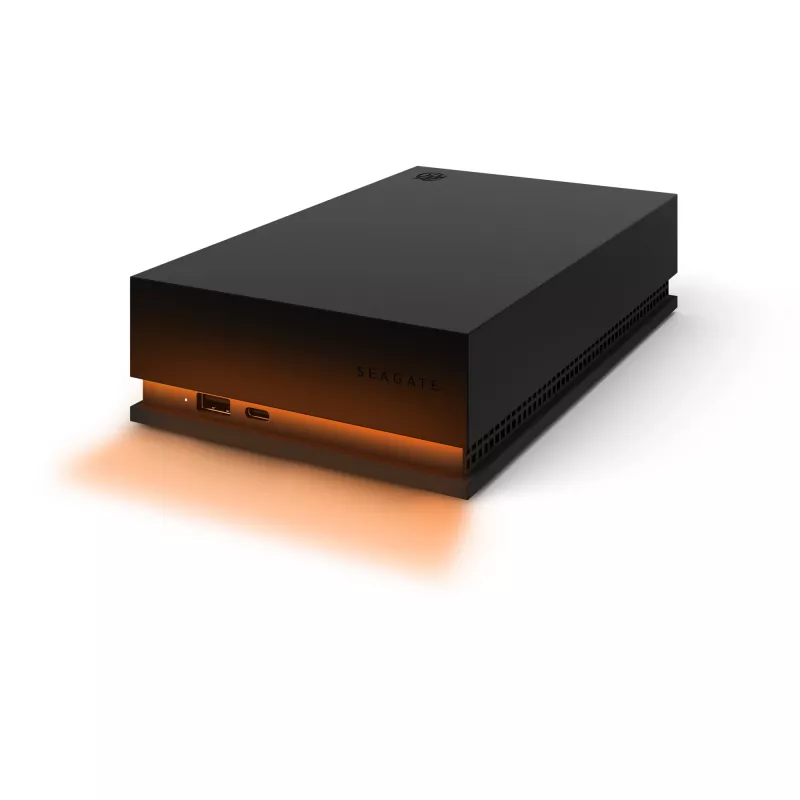 Seagate FireCuda Gaming Hub zewnętrzny dysk twardy 8 TB Micro-USB B / USB Type-A / USB Type-C 3.2 Gen 1 (3.1 Gen 1) Czarny