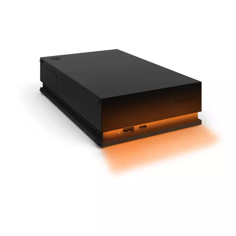 Seagate FireCuda Gaming Hub zewnętrzny dysk twardy 8 TB Micro-USB B / USB Type-A / USB Type-C 3.2 Gen 1 (3.1 Gen 1) Czarny