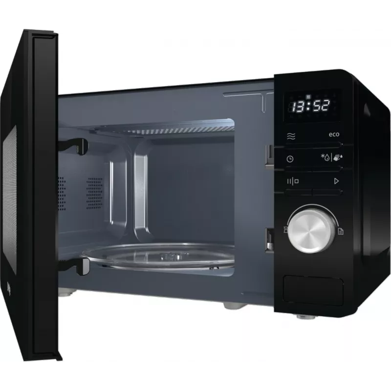 Gorenje Mikrovågsugn MO20A3B, Countertop, Solo microwave, 20 L, 800 W, Built-in display, LED