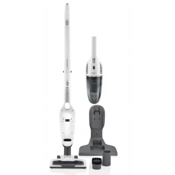Gorenje SVC180FW odkurzacz pionowy 2 w 1 zasilany baterią do odkurzania na sucho HEPA bezworkowy 0,6 l biały