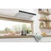 Okap kuchenny Gorenje TH64E3SGB, półzabudowany (wysuwany), stal nierdzewna, 350 m³/h
