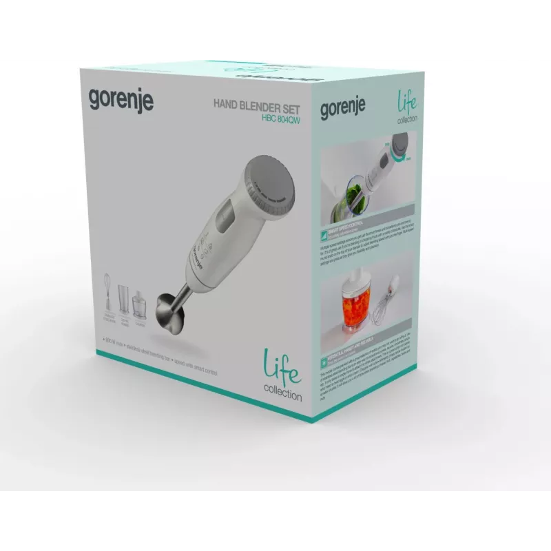 Gorenje HBC804QW 0,5 L Blender ręczny 800 W Biały