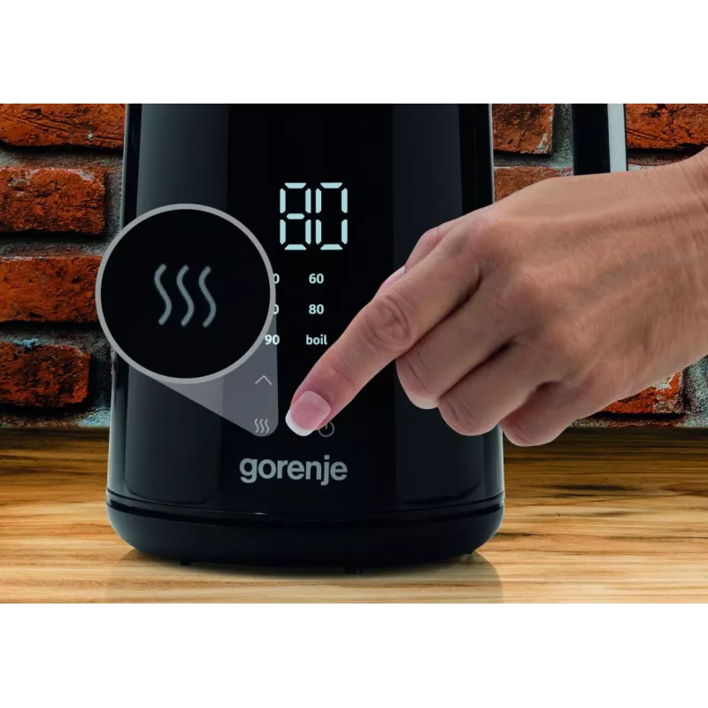 Gorenje K17DWD czajnik elektryczny 1,7 l 2200 W Czarny