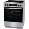 Kuchenka Gorenje GECS6C70XC wolnostojąca płyta grzewcza elektryczna stal nierdzewna
