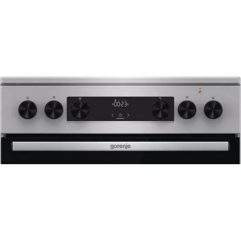 Kuchenka Gorenje GECS6C70XC wolnostojąca płyta grzewcza elektryczna stal nierdzewna