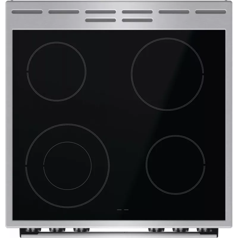 Kuchenka Gorenje GECS6C70XC wolnostojąca płyta grzewcza elektryczna stal nierdzewna