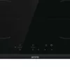 Płyta indukcyjna Gorenje GI6401BCE RAL9017, czarna, do zabudowy, 59,5 cm, płyta indukcyjna strefowa, ceramika szklana, 4 strefy grzewcze