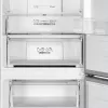 Gorenje Lodówko-zamrażarka NRK619CABXL4, 304 l, 6 kg/24 h, klasa C, komora Fresh Zone, czarny