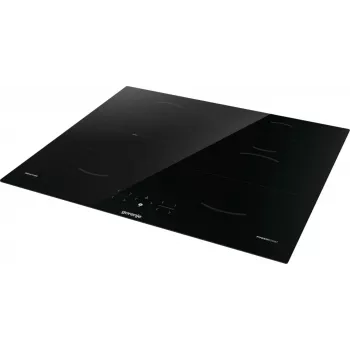 Płyta indukcyjna Gorenje GI6421BSC, Czarny, Do zabudowy, 59.5 cm, Strefowa płyta indukcyjna, Ceramika szklana, 4 stref(y)