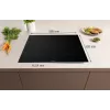 Gorenje Induktionshäll GI6443BSCWF, Czarny, Built-in, 60 cm, Zone induction hob, Glass-ceramic, 4 zone(s)