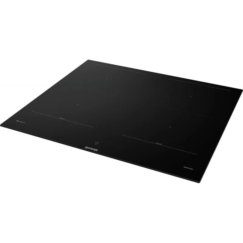 Gorenje Induktionshäll GI6443BSCWF, Czarny, Built-in, 60 cm, Zone induction hob, Glass-ceramic, 4 zone(s)