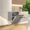 Gorenje GV642C65 w pełni zabudowana 14 kompletów