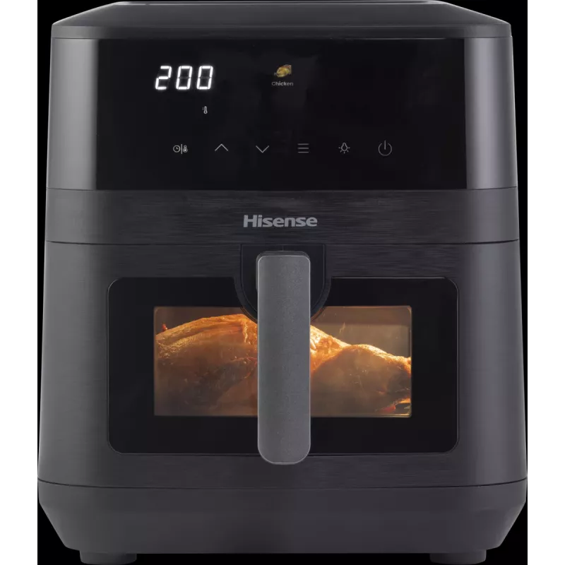 Hisense HAF2100DCD Pojedyncza 7,7 L 2100 W Frytkownica na gorące powietrze Czarna