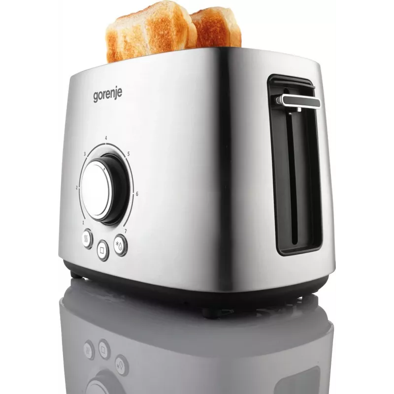 Gorenje T1000E 7 2 kromki 1000 W stal nierdzewna