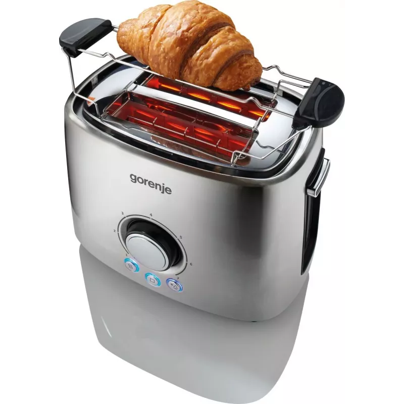 Gorenje T1000E 7 2 kromki 1000 W stal nierdzewna