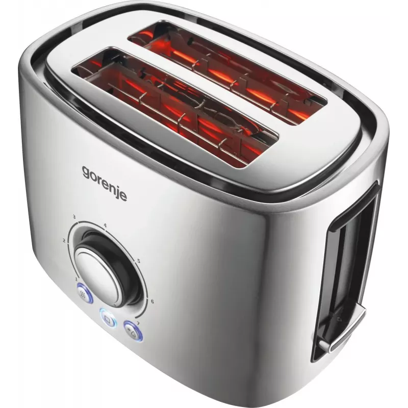 Gorenje T1000E 7 2 kromki 1000 W stal nierdzewna