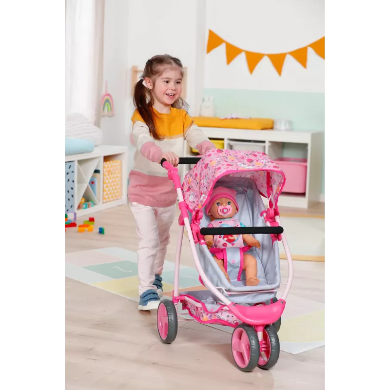 BABY born Deluxe Pram, Wózek dla lalek, 3 lat(a)