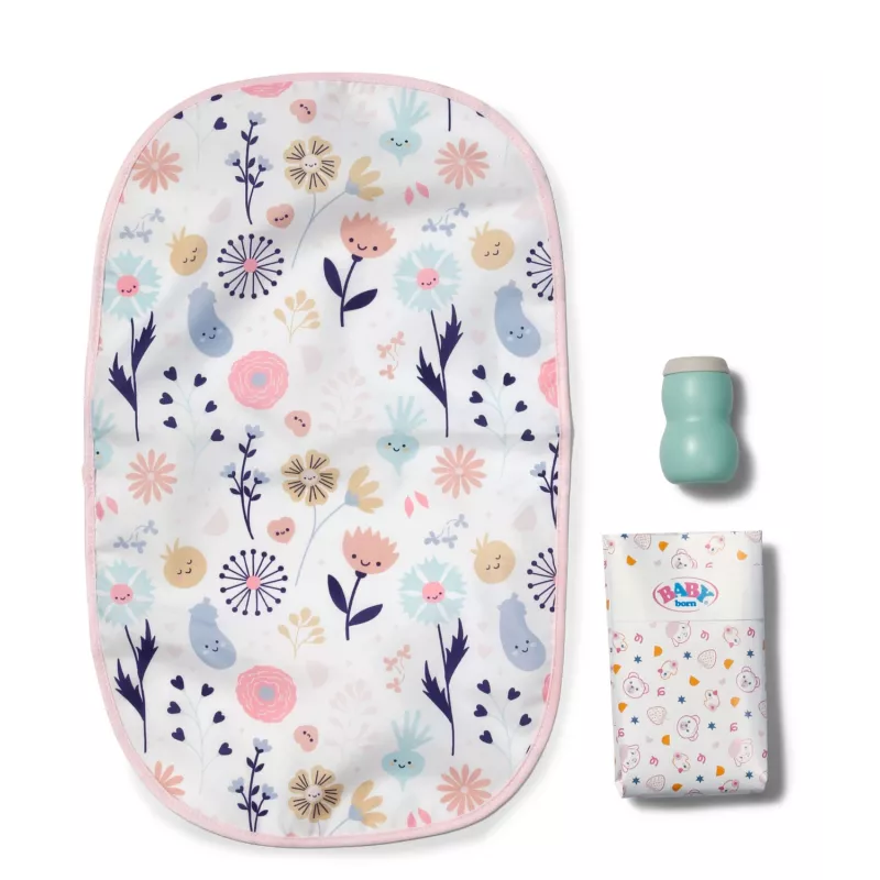 BABY born Torba do przewijania Flower Torba na pieluchy dla lalek